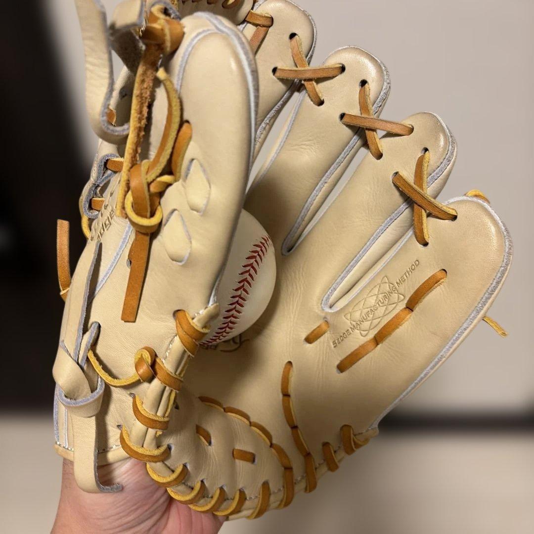 美品　SSK 硬式用 グローブ（グラブ） 内野手用　プロエッジ アドヴァンスド