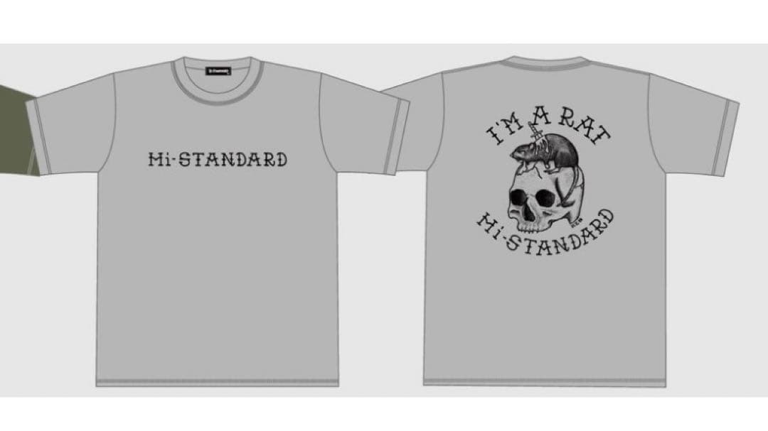 ◉限定色 Hi-STANDARD ハイスタンダード Tシャツ サタニック グレー