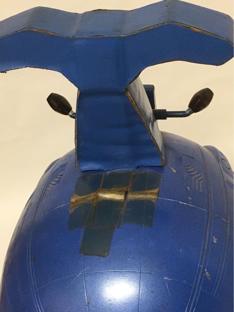 『専用品』　実使用　重甲ビーファイター　ブルービート　マスク