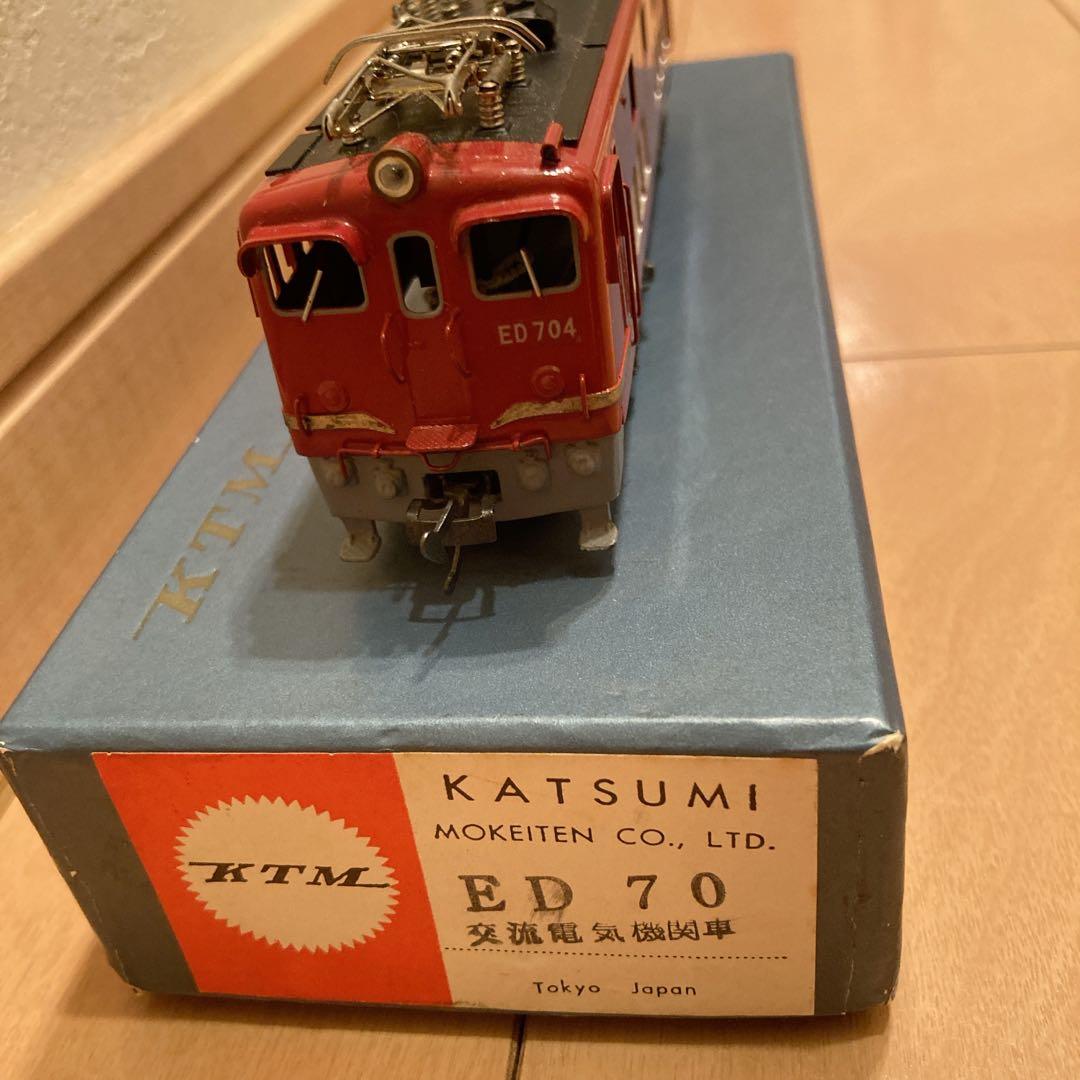 HOゲージKTM カツミ ED70 交流電気機関車 箱付き 良品