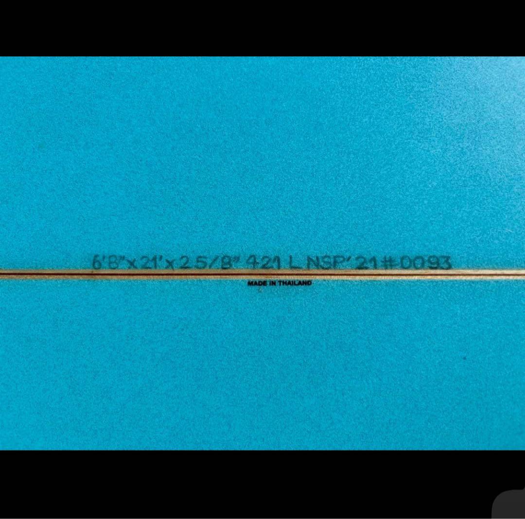 NSP Magnet PU 6´8´42.1L´ サーフボード　ミッドレングス