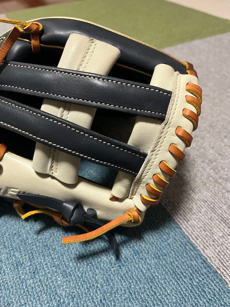 y*u様 ミズノ グローバルエリート 軟式 グラブ 勝色コレクション