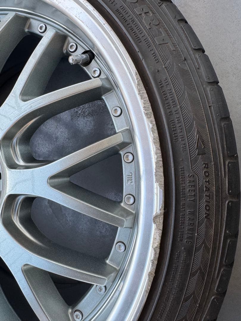 19インチ　アルミホイール4本セット　クラウン等