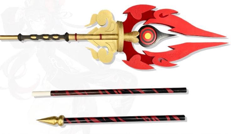 原神 胡桃(フータオ) コスプレ用 グッズ 武器護摩の杖