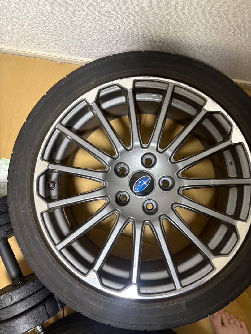 レヴォーグSTI純正ホイールタイヤセット