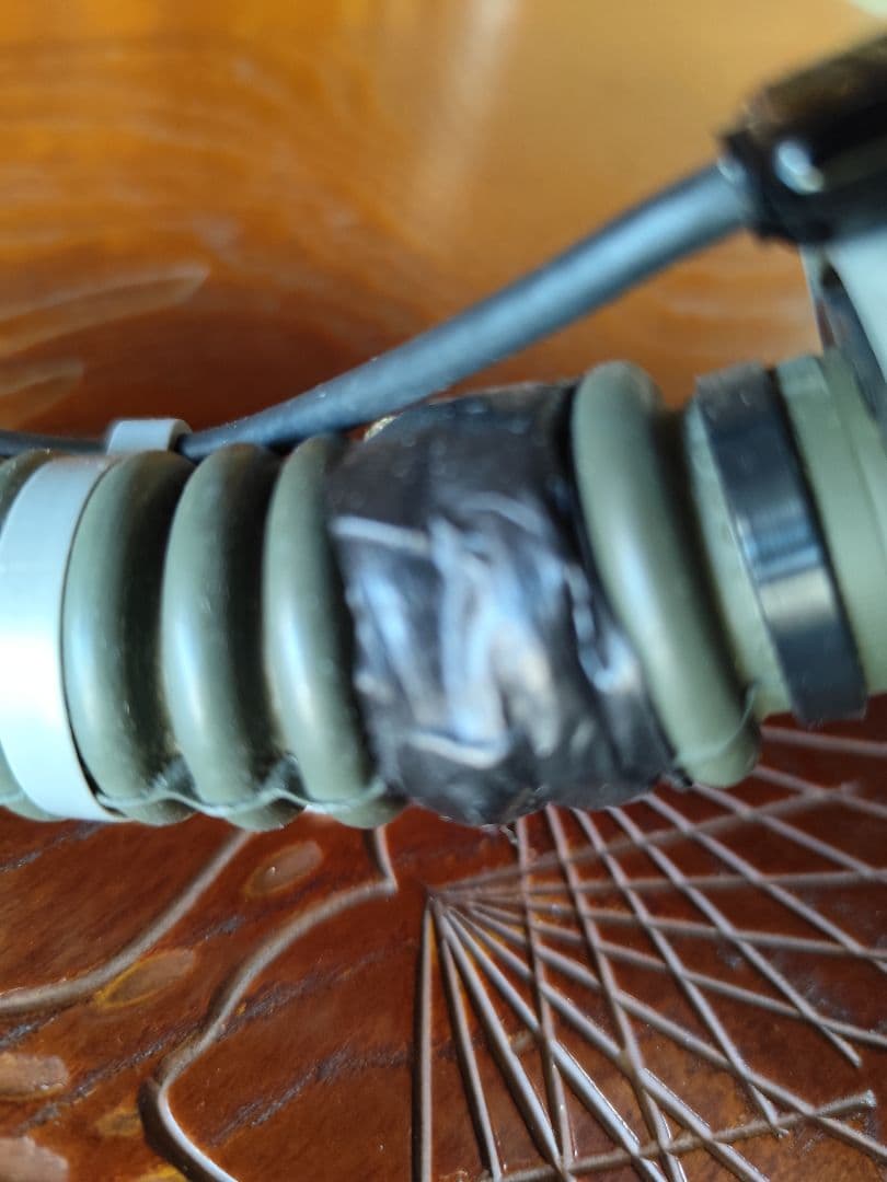 輸送機クルーヘルメット　マスク、ブーム マイク付き