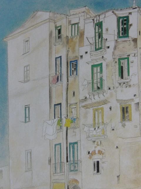 八田哲、【窓】、希少な額装用画集より、状態良好、新品額装付、日本人画家