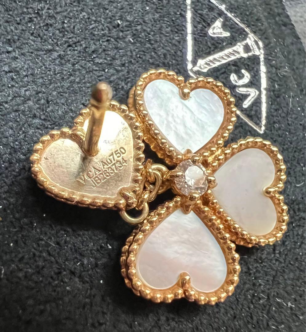 ヴァンクリーフ &アーペル　スウィートハートピアス(片耳用)