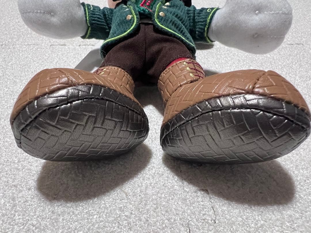 タグ付き　マジカルミュージックワールド　ミッキー ミニー　ぬいぐるみバッジセット