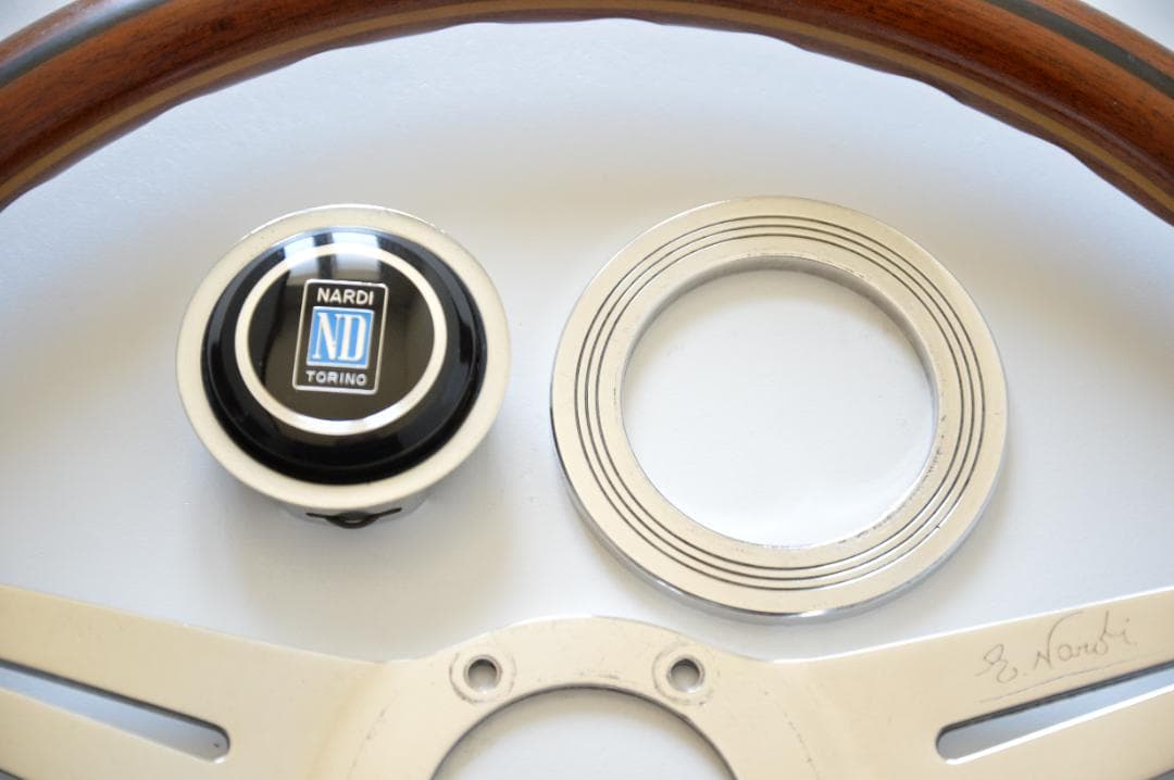 当時物 NARDI CLASSIC ナルディ クラッシック ウッド&ポリッシュ