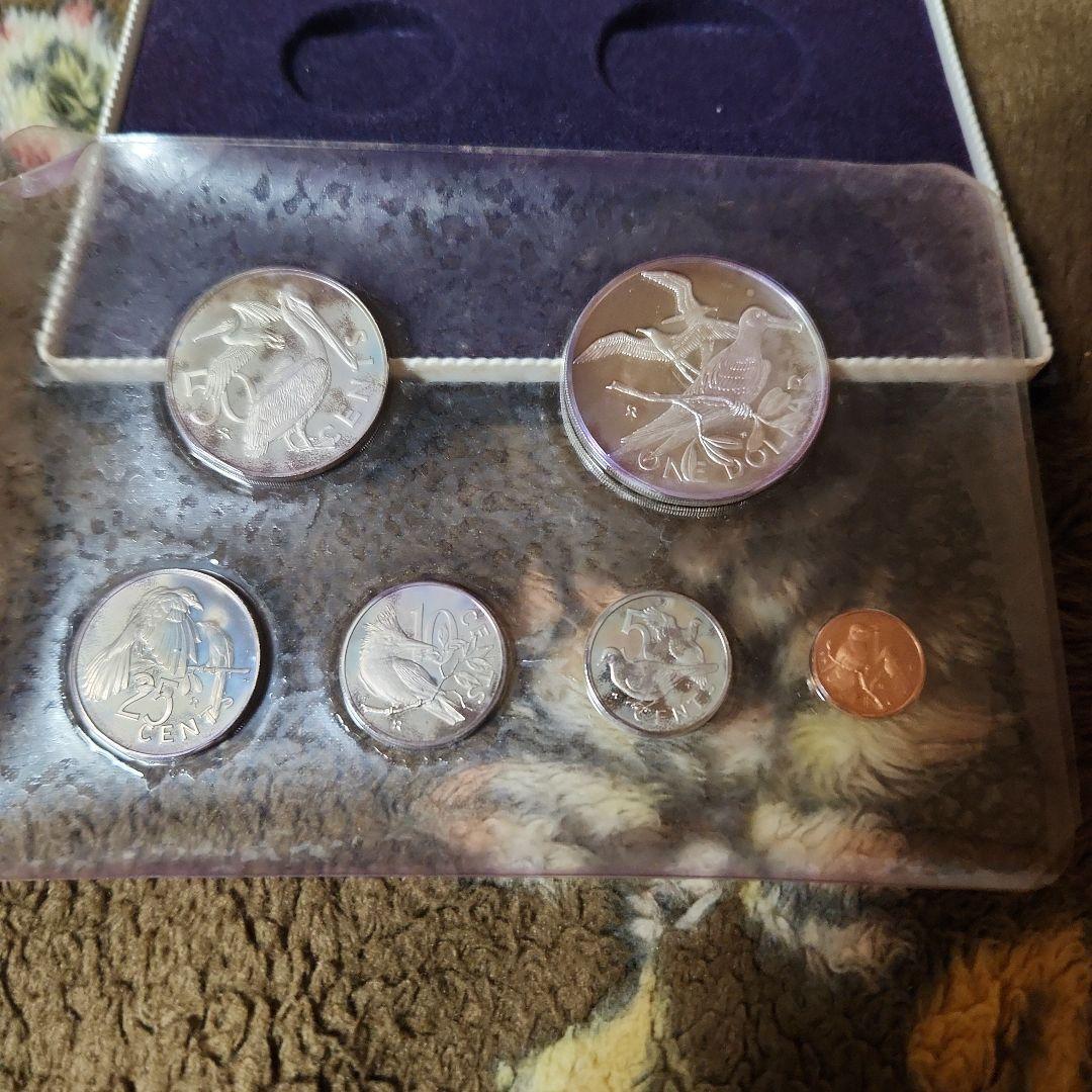 イギリス領バージン諸島 旧貨幣セット