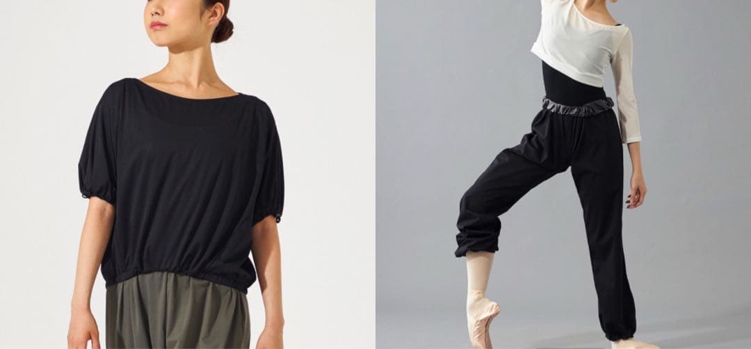 【新品】チャコット　ストレッチスキンサウナTシャツ&パンツ　上下セット