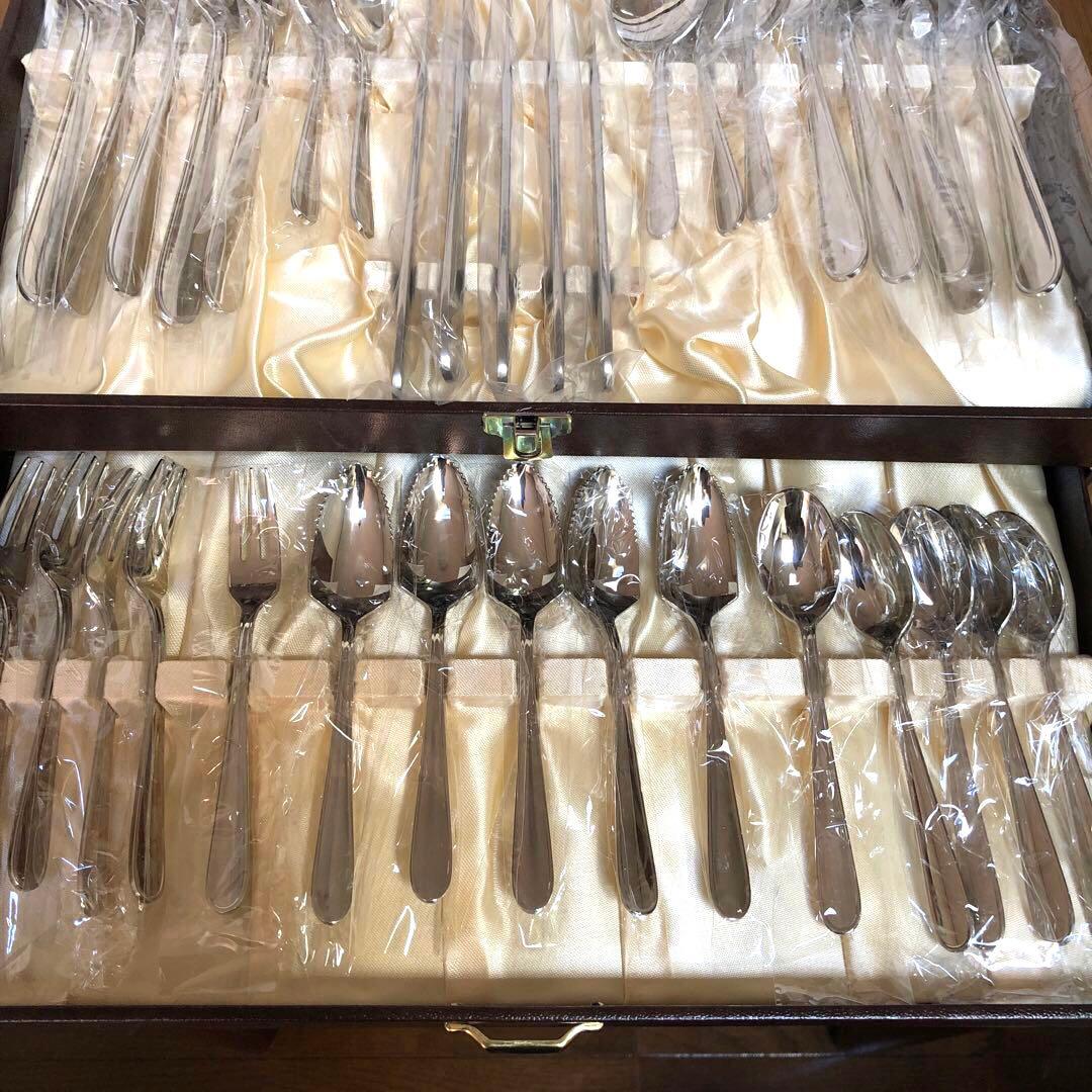 ラッキーウッド　35本　カトラリーセット