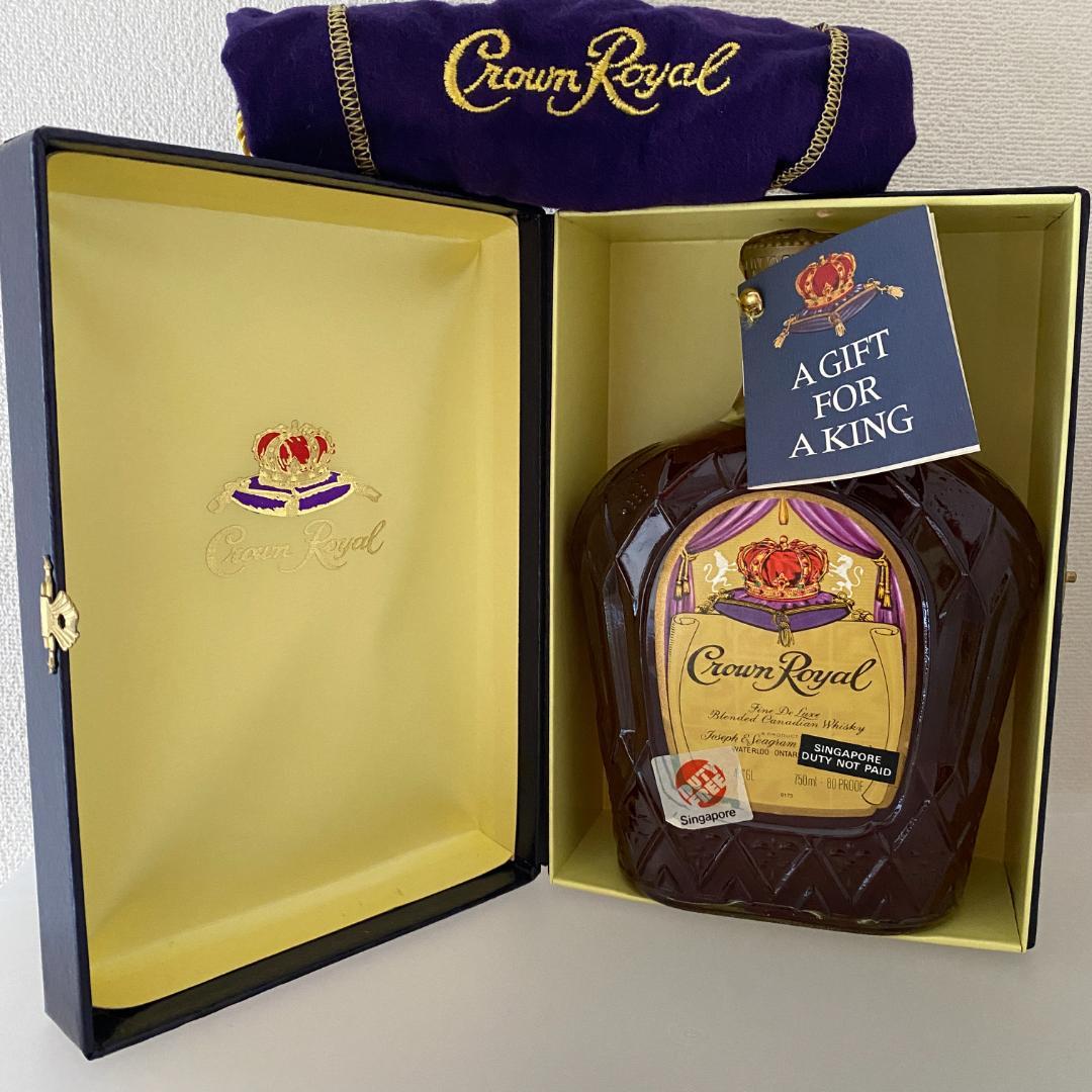 【未開栓】Crown クラウンロイヤル　ウイスキー 1975