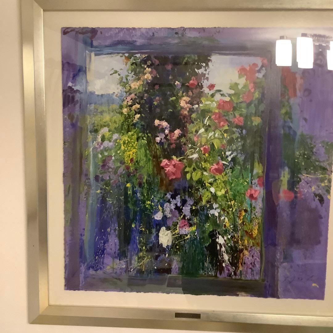 Ｊトレンツ・リャド【代表作ージベルニーのバラ】(初版)自筆サイン入り