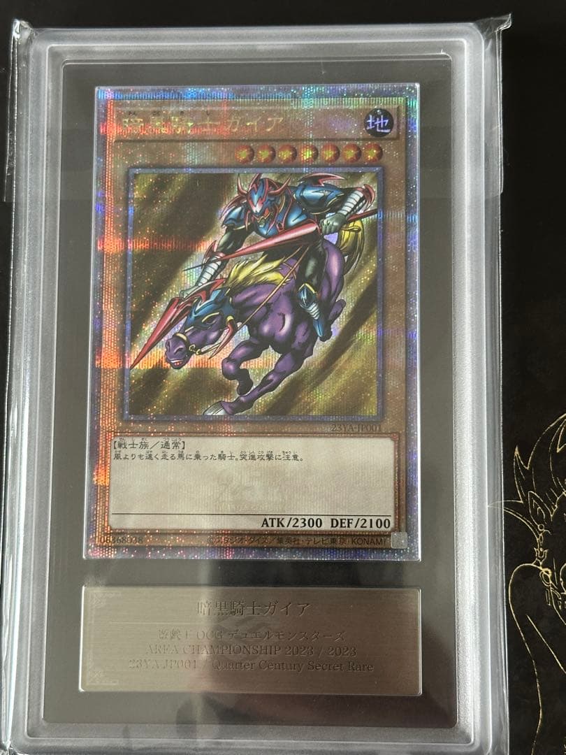ARS10 遊戯王 暗黒騎士ガイア 25th クオシク プロモ