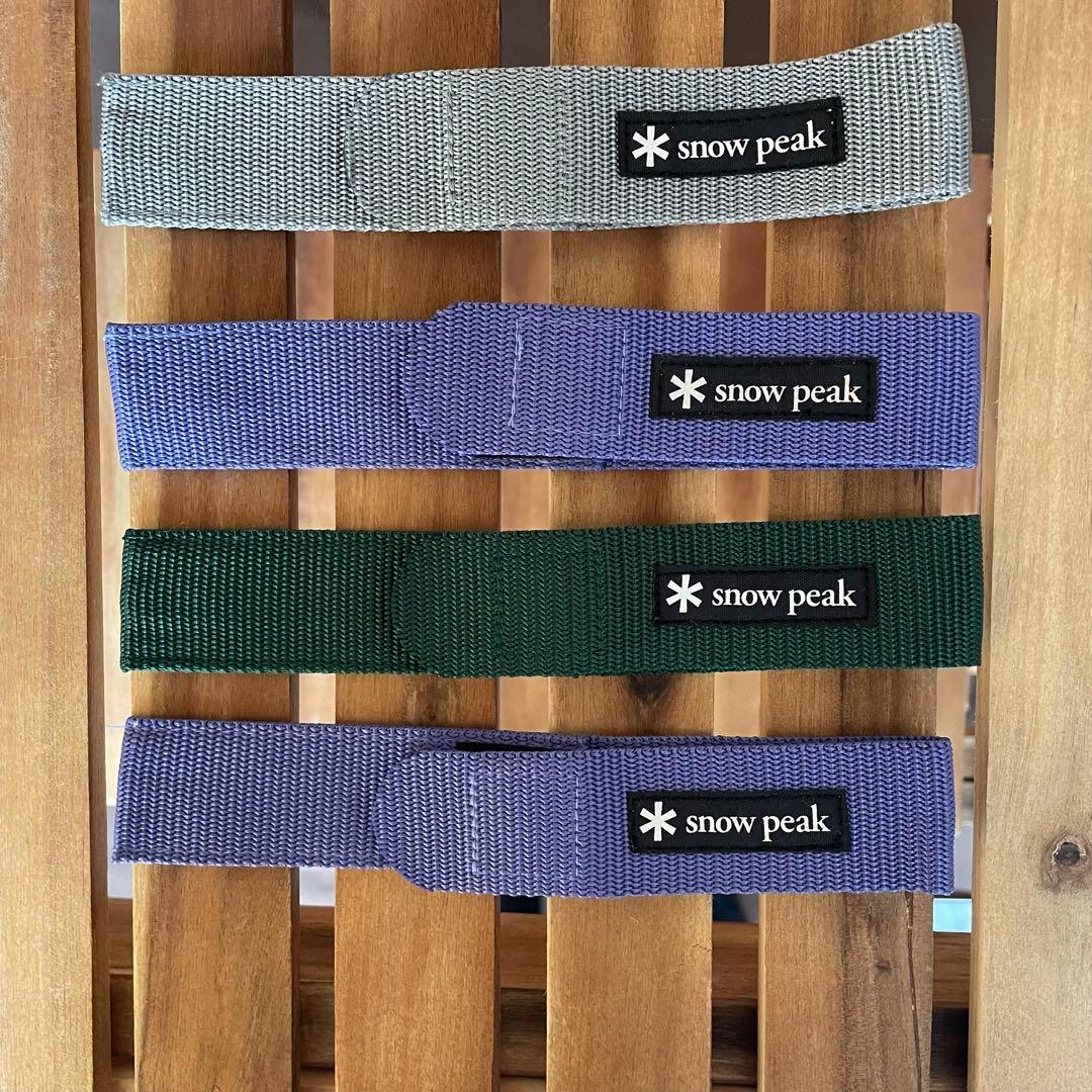 スノーピーク【 peak】ワッパー武器 2本セット✖️4本　チタン製