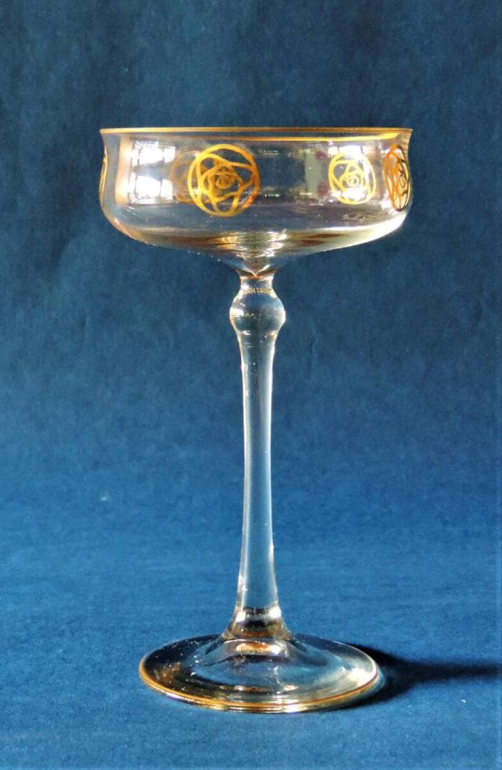 希少品シャペングラス1客　1900年制作　ハンス　クリスチアンセン作品