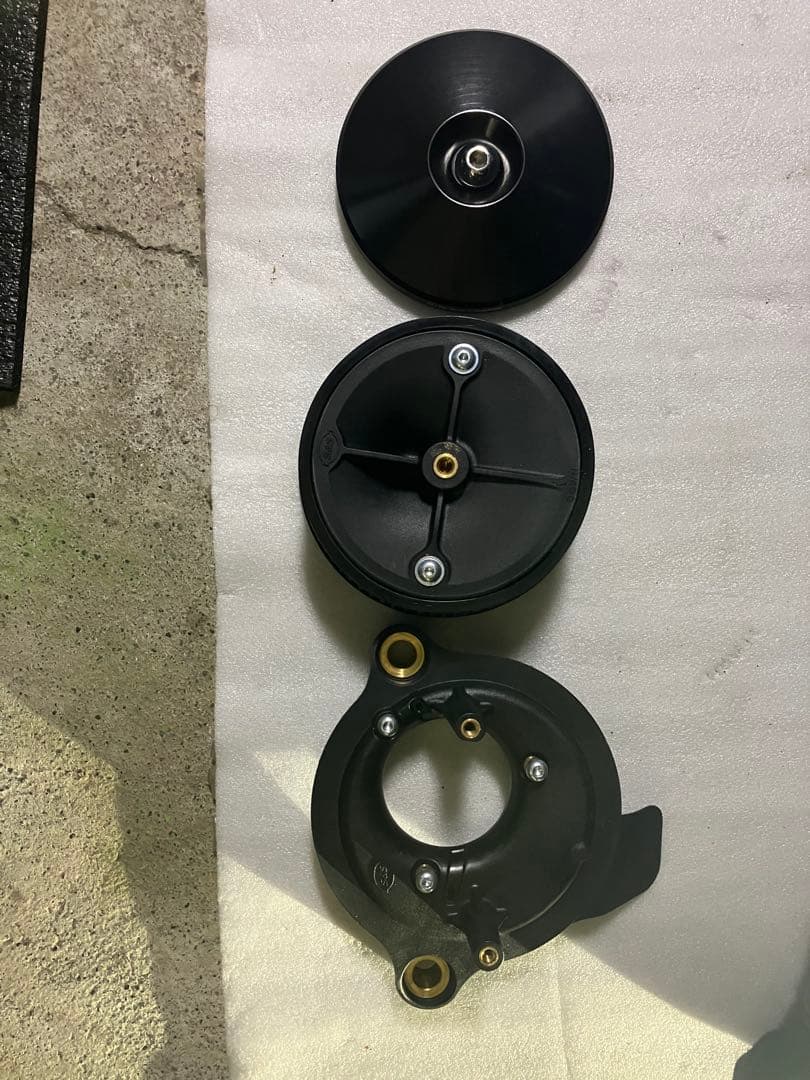 M8 ハーレー　ブラックパレード　S&S エアクリ　ステルス　ほぼ新品