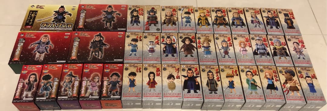 新品箱未開封❗️キングダム ワールドコレクタブルフィギュア39種フルコンプ！
