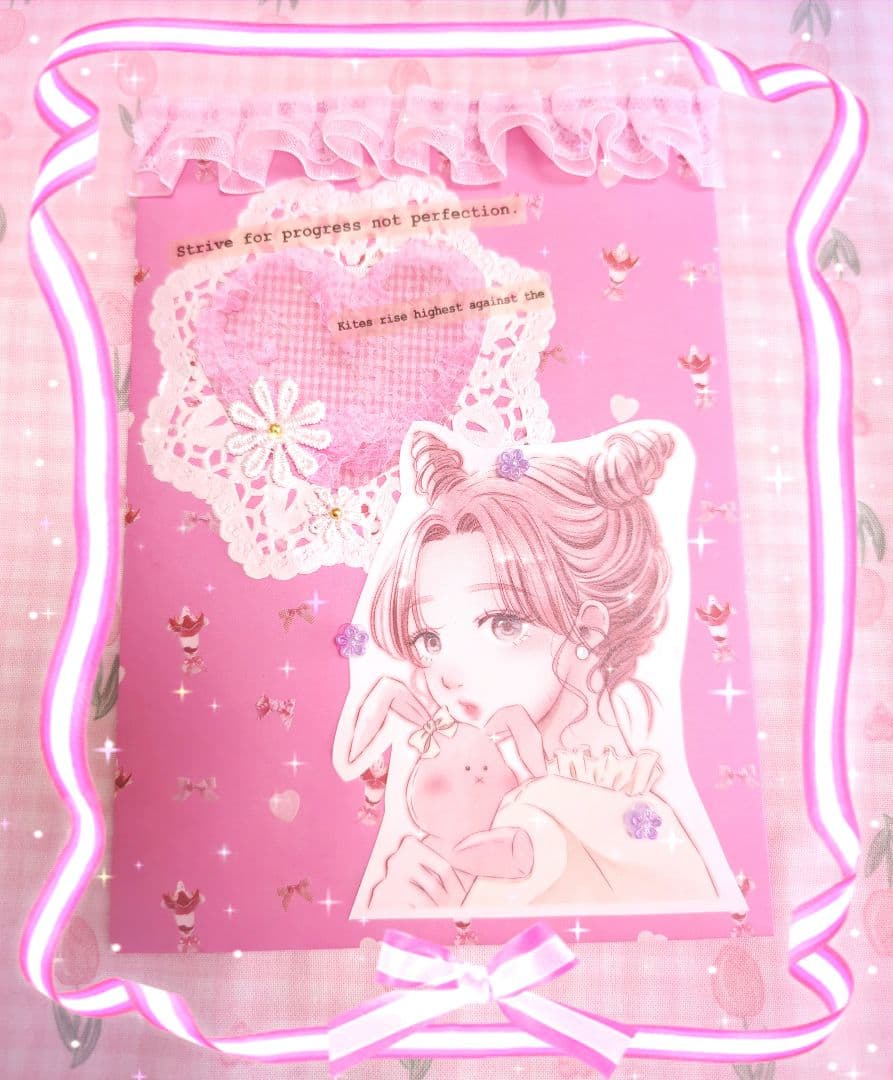 みぃーちゃん❤様ご確認用❤可愛いピンクメモ#749