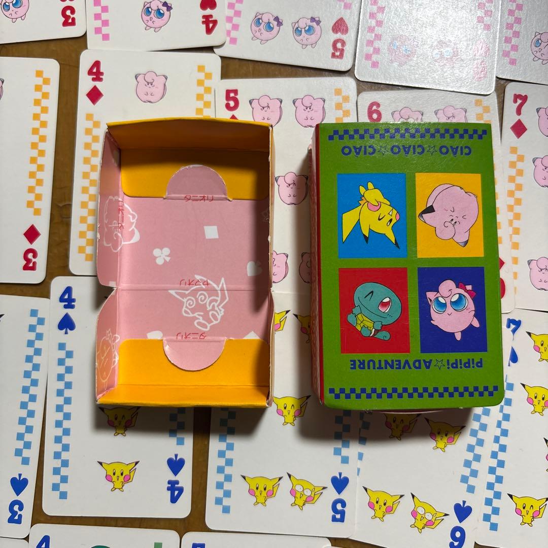 ポケモン　PiPiPiアドベンチャー　 トランプ　ちゃお　レトロ　月梨野ゆみ