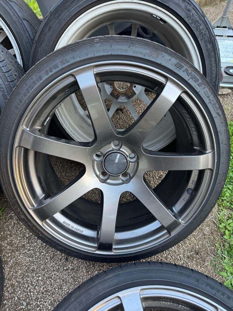 【最終値下げ】ENKEI PF07 18インチ　9j +44 pcd 100