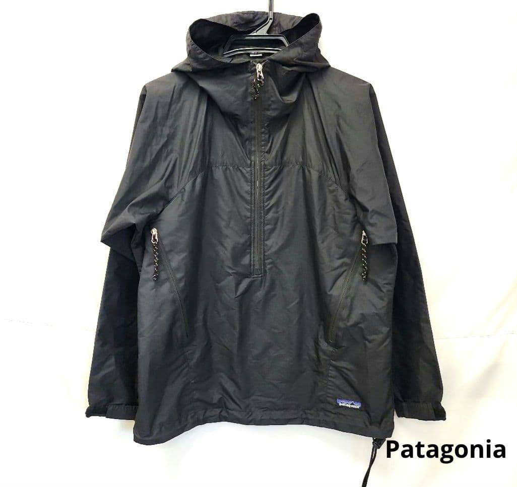Patagonia　パタゴニア　エッセンシェル　プルオーバー　XS ブラック　黒