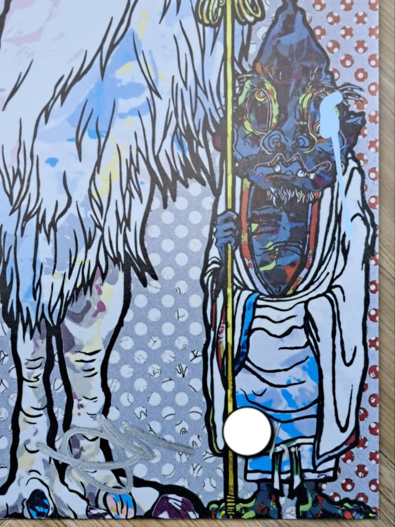 村上隆　魂の譲渡　ポスター　アート　人気画家　(草間彌生　奈良美智)