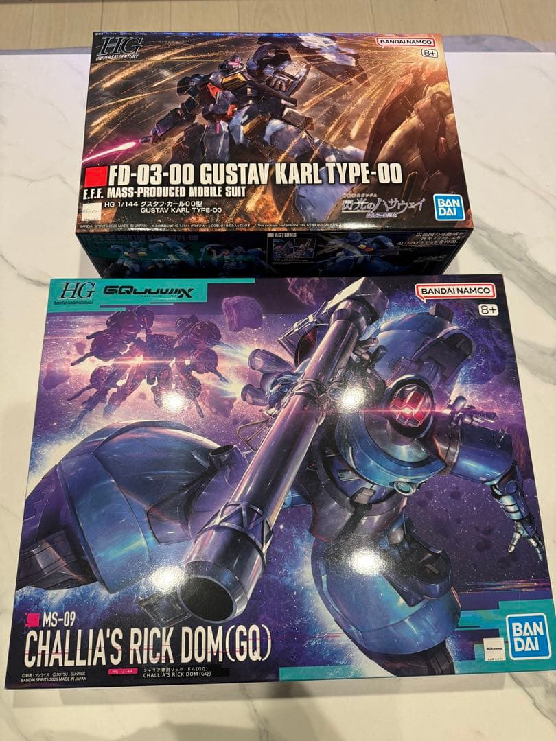 HG グスタフ・カール００型 HGシャリア専用リック・ドム