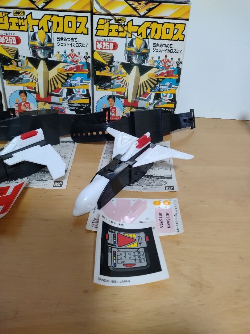 日*4様 鳥人戦隊ジェットマン　ジェットイカロス 5セット 食玩