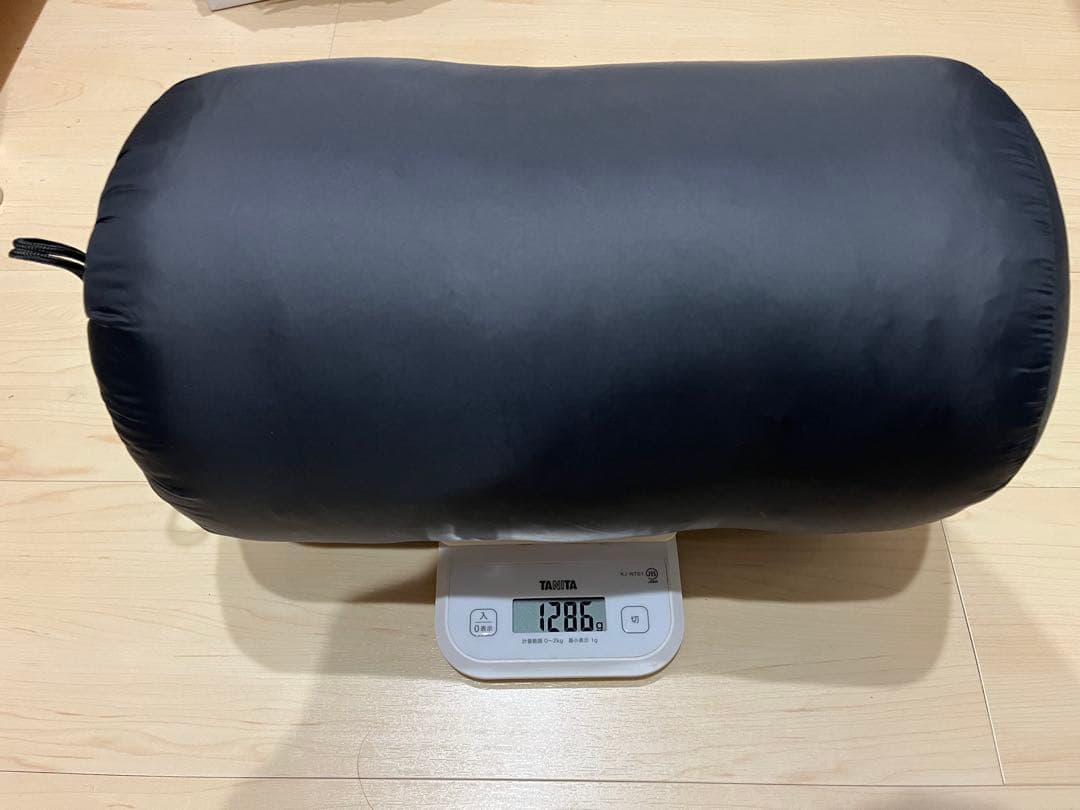 NANGA ナンガ/山渓別注　オーロラ 600DX 寝袋 シュラフ ブラック