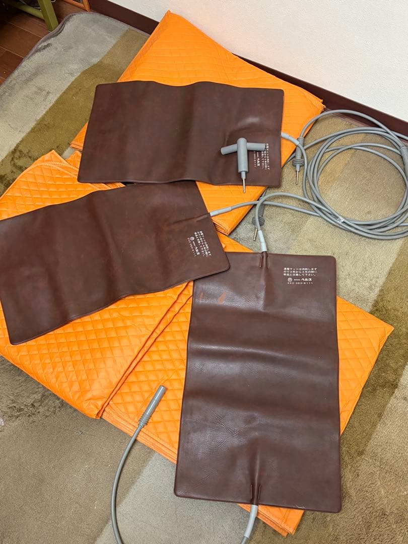 パワーヘルス　通電マット3枚　絶縁マット3枚