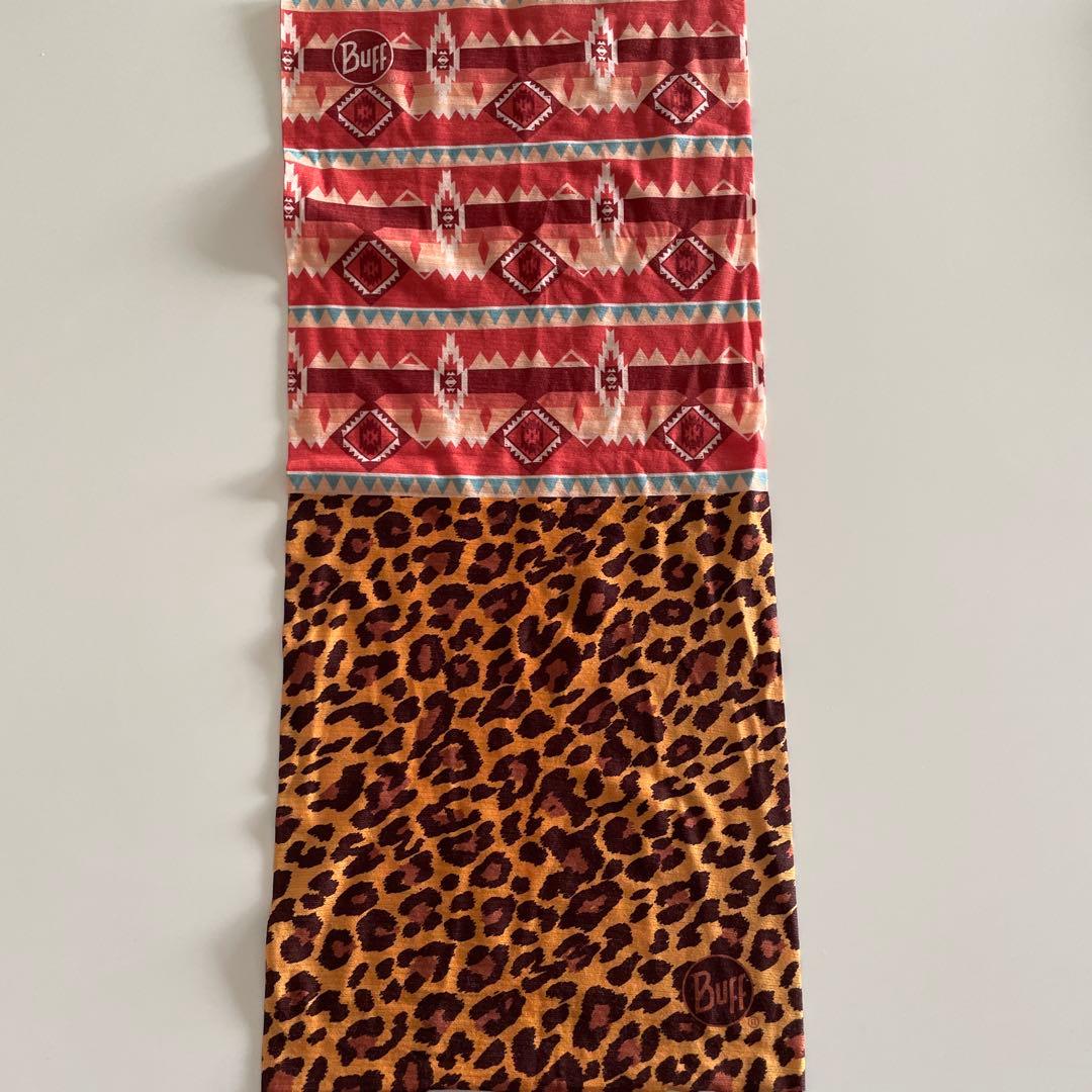 【非売品】マウンテンマーシャルアーツ &Buff アニマルプリント エスニック
