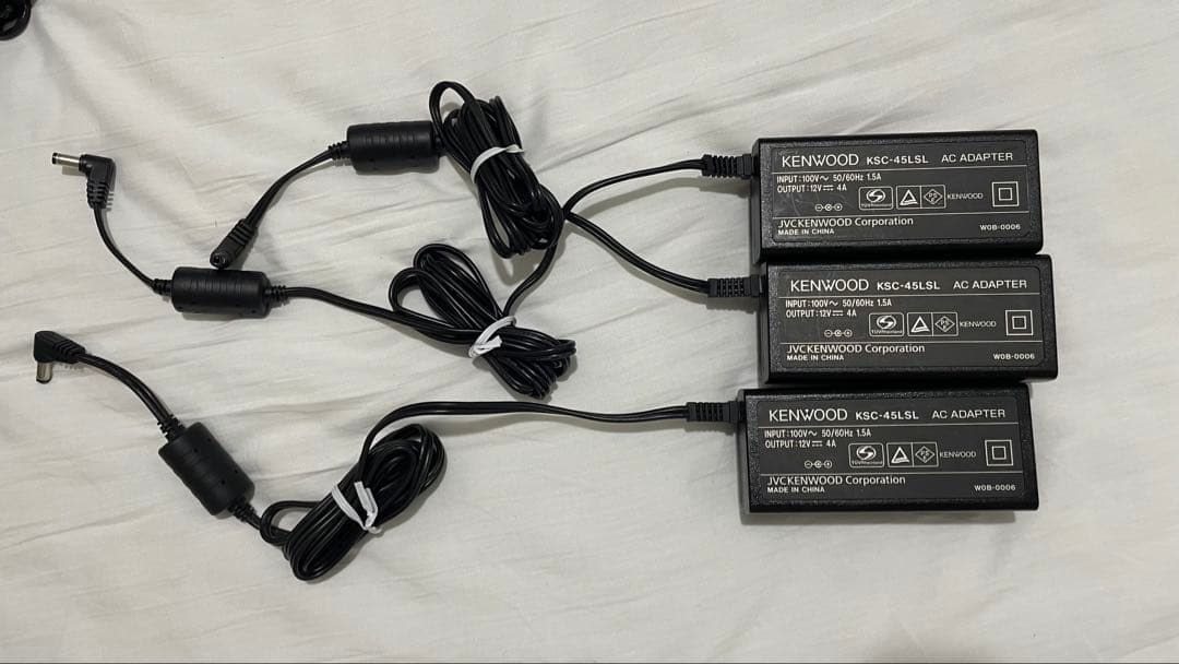 KENWOOD 無線機 3台 ケンウッド TPZ-D503 :登録局 廃局済