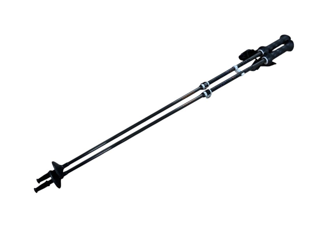 ★美品・限定★お洒落　オガサカ スキーストック 収縮ポール　調整可能　デモ技術選