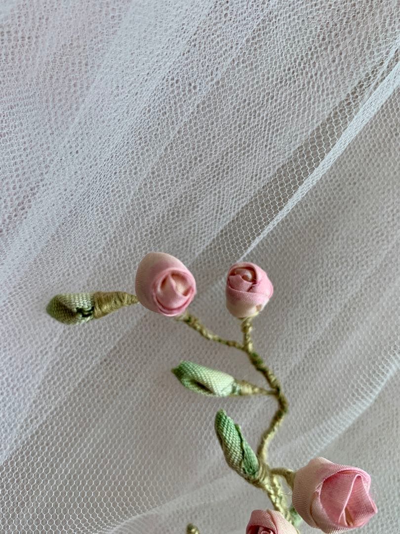 ドイツビンテージトゥシューズ※フランスアンティークシルクリボンロココ＆チュチュ