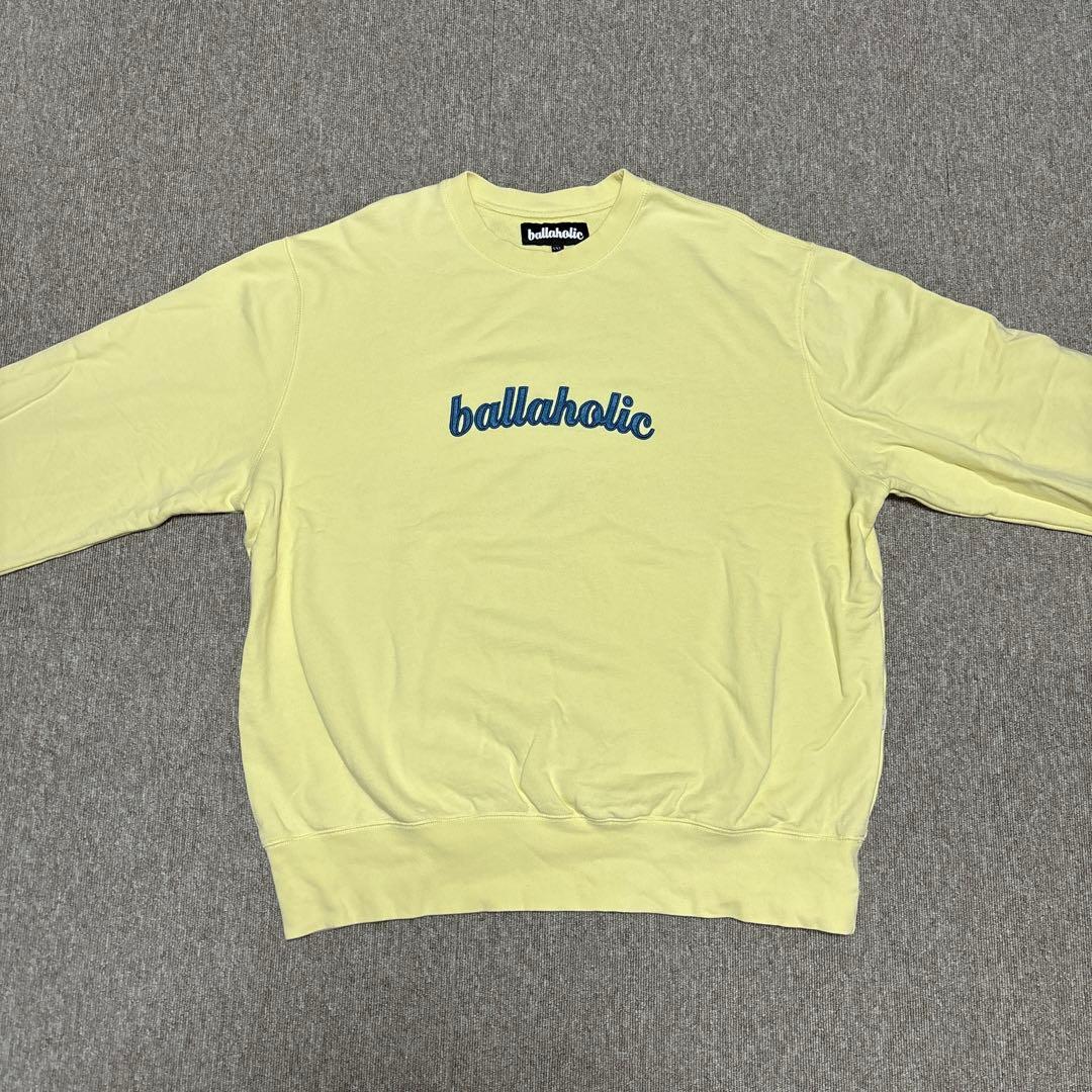 ballaholic イエロー スウェット XXL