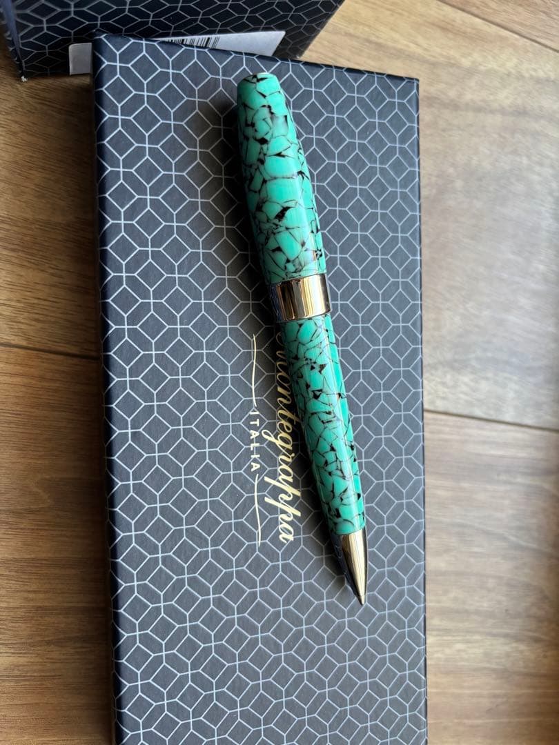 モンテグラッパ ボールペン ターコイズ