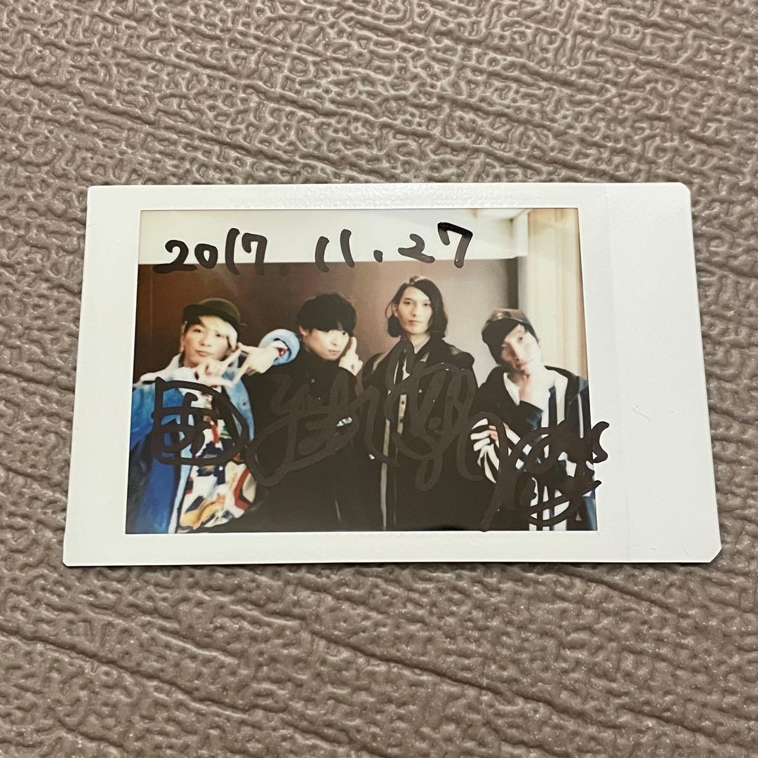 オーラル チェキ ポラロイド サイン入り ライブくじ A賞