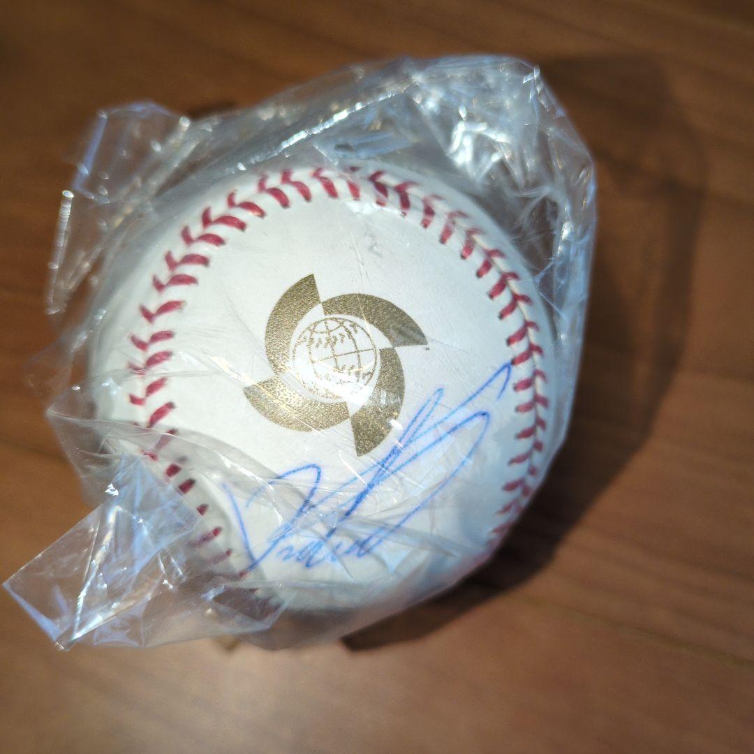 松坂大輔　WBC 公式ボール　直筆サイン入り