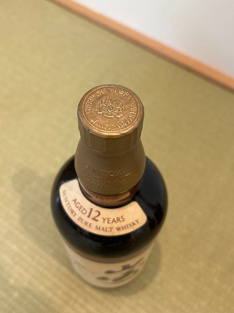 サントリー 山崎 12年 ピュアモルト向獅子マーク特級 760ml 43％