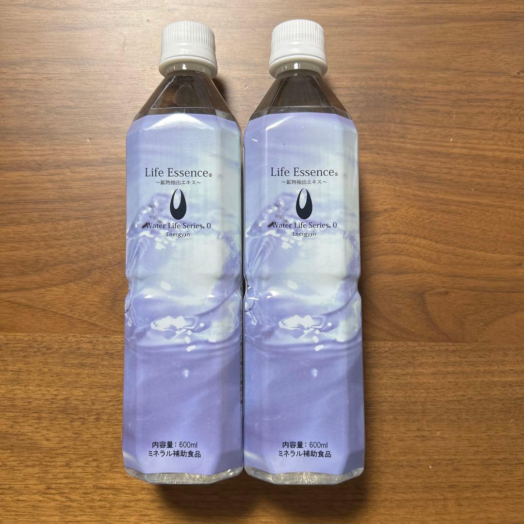 ポタポタクラブ ライフエッセンス ボトルドウォーター 600ml 2本