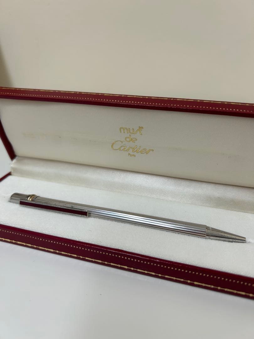 Cartier ボールペン シルバー ※インク無し