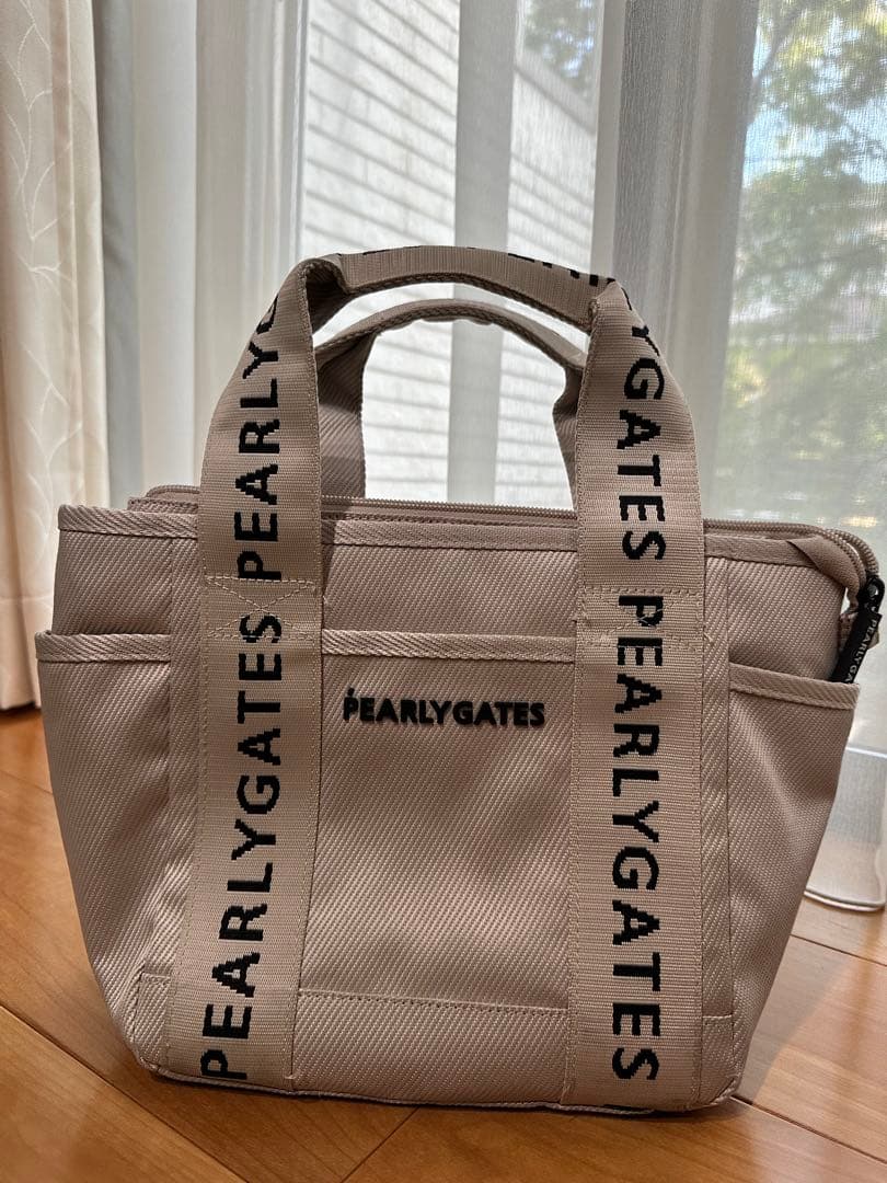 PEARLY GATES ゴルフバッグ ベージュ 中型