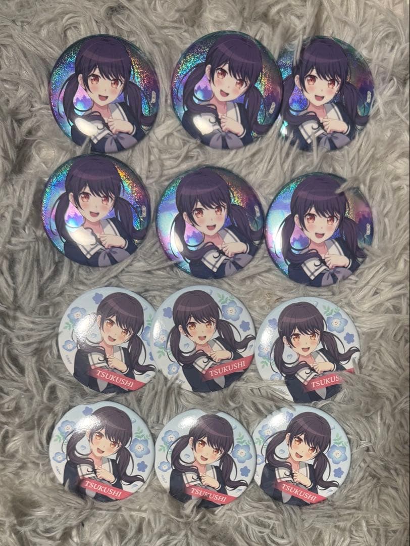 バンドリ！二葉つくし 缶バッジ