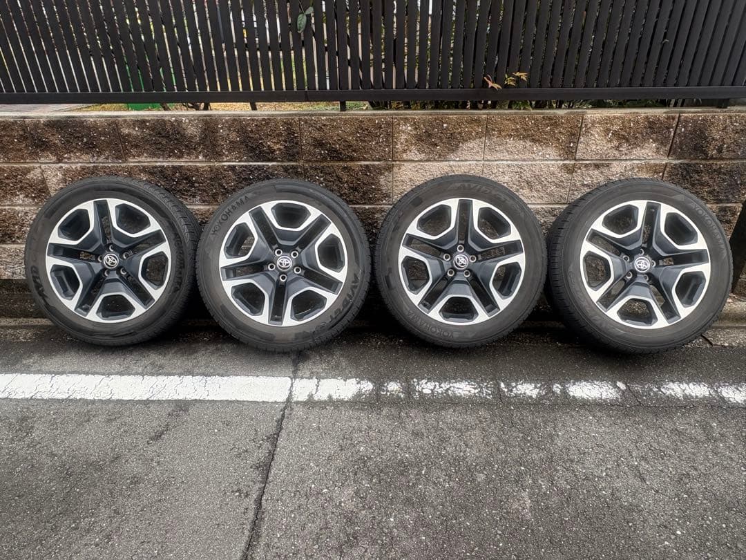 【送料込み】RAV4アドベンチャー 純正ホイールタイヤ4本セット 19inch