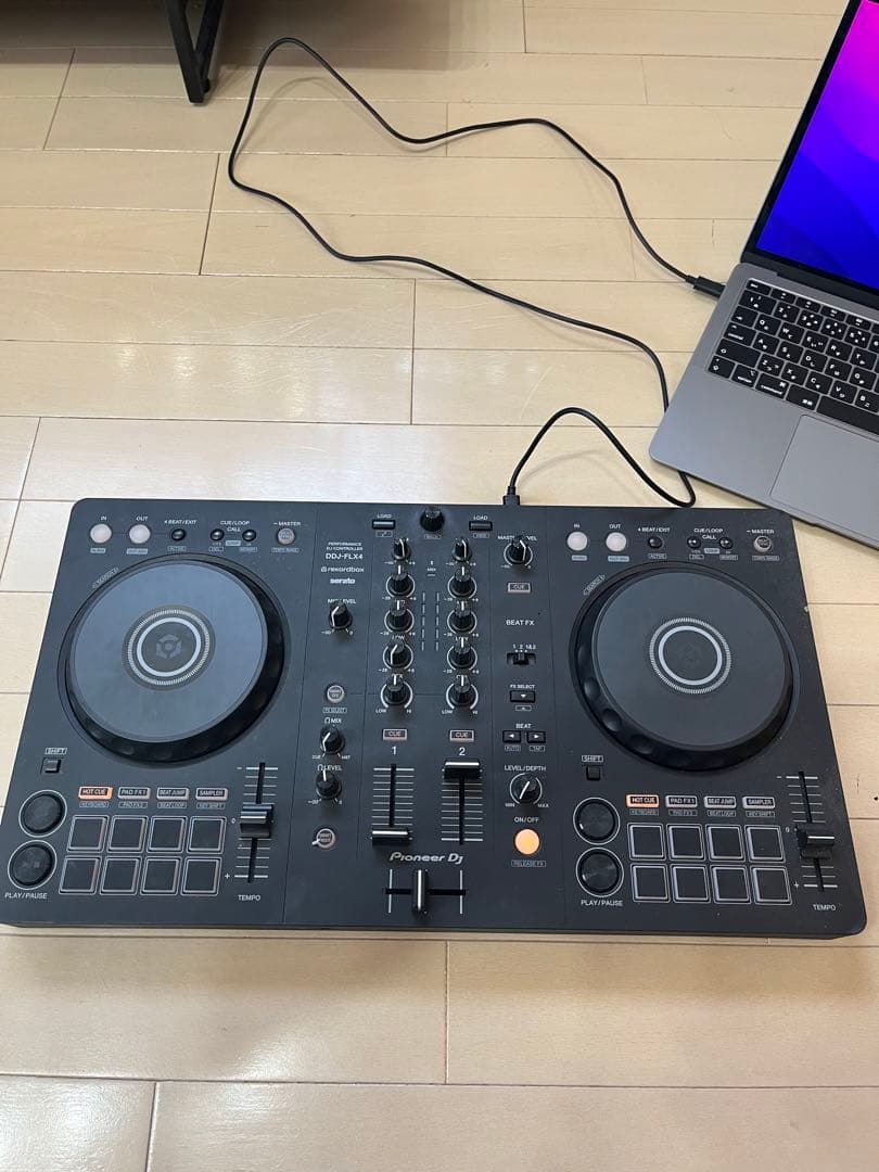 Pioneer DJ DDJ-400 コントローラー　ヘッドフォン付き
