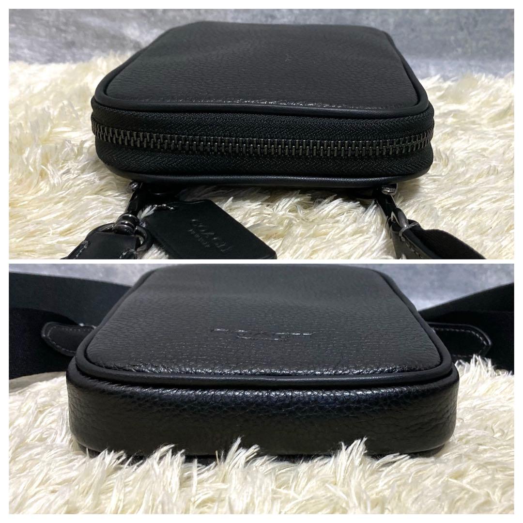 【極美品】COACH コーチ エイデン ショルダーバッグ レザー ブラック