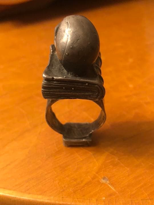 アンティーク　スカル　髑髏　リング　weirdo ネイバーフッド　ドクロ